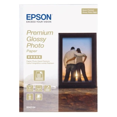 Image of Epson C13S042154 Premium Glossy photo paper 13cm x 18cm 255 g/m2 30 sheet(s) white