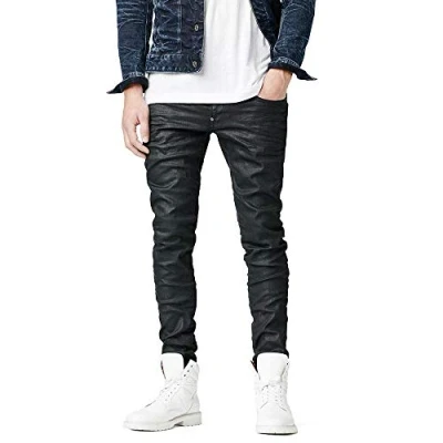 Image of G Star Men&#039;s Revend Skinny Jeans, Black (3D Dark Aged 51010 7101 2967), 36W / 30L