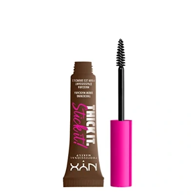 Image of NYX Professional Makeup Thick It. Stick It! Brow Mascara (Various Shades) Brunette