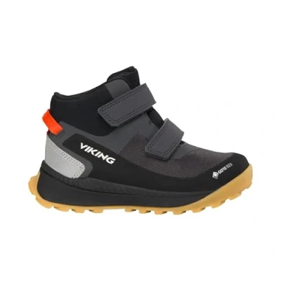 Image of Viking Expower MID Unisex Hightop trainers for kids, Size: 10K, Black shoes