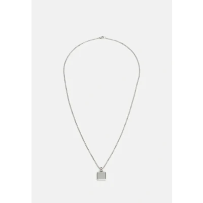 Image of Tommy Hilfiger Necklace silvercoloured, Men&#039;s, Size: One Size, Silver coloured