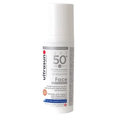 Image of Ultrasun Tinted Anti Pigmentation SPF50+ Face Lotion 50ml
