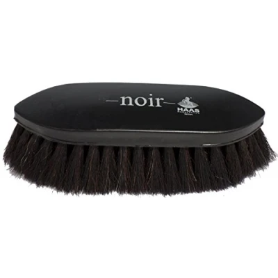 Image of Haas Fur Brush Noir, large, 5cm