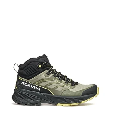 Image of Scarpa RUSH MID 2 Hiking shoes, Women&#039;s, Size: 6.5, Sage/dusty yellow Textile/synthetics