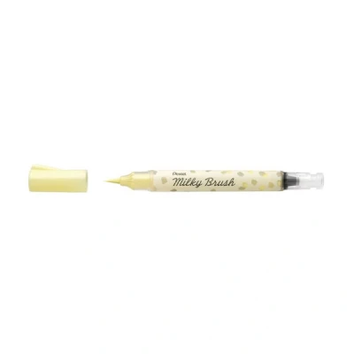 Image of Pentel Milky Brush Pastel Yellow