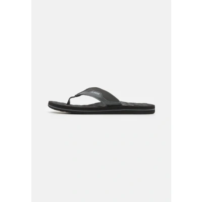 Image of Reef THE Ripper Tbar sandals, Men&#039;s, Size: 11, Dark grey Textile/synthetics