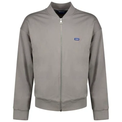 Image of HUGO Narane Bomber Jacket, Men&#039;s, Size: XXL, Open grey