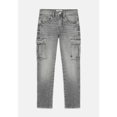 Image of Name it kids Boy&#039;s Nkmsilas Tap Cargo Jeans 6650 Az Noos, Medium Grey Denim, 158