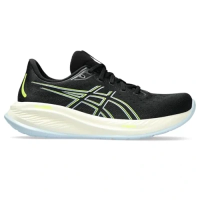 Image of Asics Gelcumulus 26 Neutral running shoes, Men&#039;s, Size: 5, Black/safety yellow Textile/synthetics