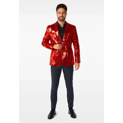 Image of Suitmeister Blazer jacket, Men&#039;s, Size: Large, Red