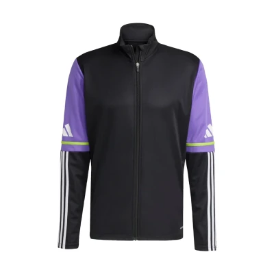Image of adidas Performance SQUADRA25 Training jacket, Men&#039;s, Size: Small, Black purple rush