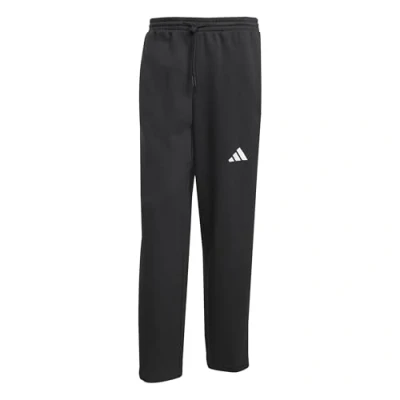 Image of adidas Men&#039;s Essentials Three Stripes Fleece Wide Leg Pant Golf Pants