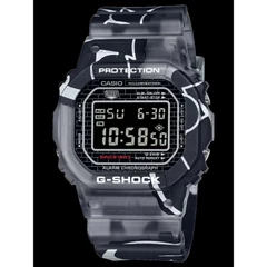 Image of Casio Unisex&#039;s Digital Quartz Watch with Plastic Strap DW 5000SS 1ER, Multicolour, 1ER AMZUK