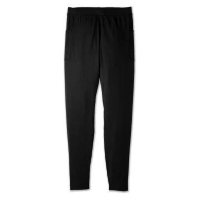 Image of Brooks Source Tight Leggings, Men&#039;s, Size: Large, Black