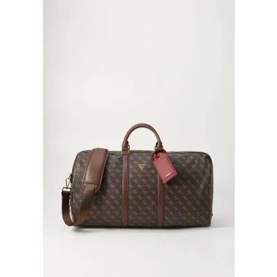 Image of Guess Milano Weekend bag, Men&#039;s, Size: One Size, Brown/ochre/burgundy
