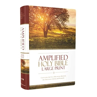 Image of Amplified Holy Bible, Large Print, Hardcover: Captures the Full Meaning Behind Original Greek and Hebrew