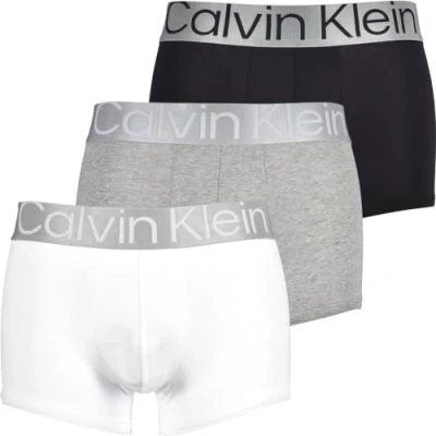 Image of Calvin Klein Underwear 3 PACK Pants, Men&#039;s, Size: XS, Black/white/grey heather