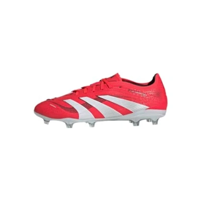 Image of adidas Performance Predator PRO Boots FIRM Ground Moulded stud football boots, Men&#039;s, Size: 7.5, Lucid red/footwear white/core black