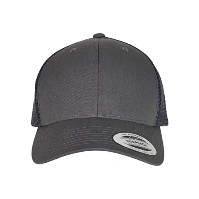 Image of Flexfit Retro Trucker 2TONE Cap, Size: One Size, Charcoal navy