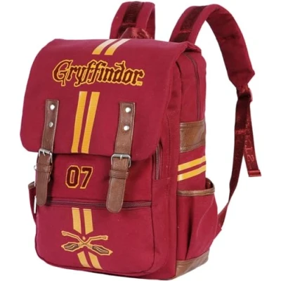 Image of Harry Potter Oxford Backpack, Red, One Size, Backpack Lion