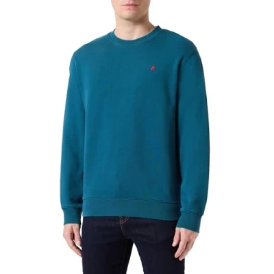 Image of Replay Sweatshirt, Men&#039;s, Size: Small, Atlantic green
