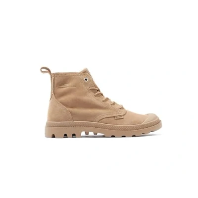 Image of Palladium HI SKIN Hightop trainers, Size: 5.5, Beige Leather