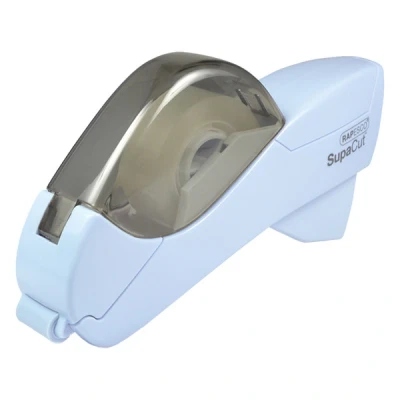 Image of Rapesco 1442 SupaCut Tape Dispenser with 2 Rolls, Powder Blue