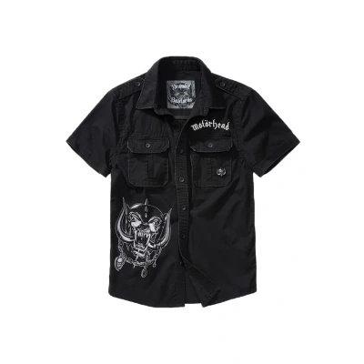 Image of Brandit Shirt black, Men&#039;s, Size: Small, Black
