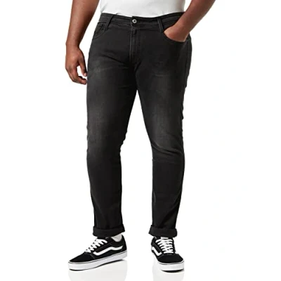 Image of Replay Men&#039;s Slim Jeans, Dark Grey 097, 29W / 34L