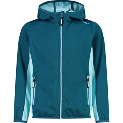 Image of CMP Unisex Children&#039;s Lightweight Softshell Jacket with Fixed Hood Cocoon Coat
