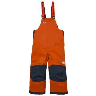 Image of Helly Hansen Rider BIB Snow pants for kids, Size: 3y, Neon orange