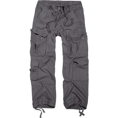 Image of Brandit PURE Vintage Cargo trousers, Men&#039;s, Size: 3XL, Charcoal
