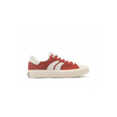 Image of Palladium Trainers, Size: 8, Red Textile