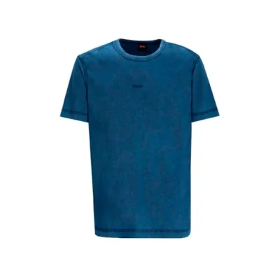 Image of BOSS Tokks Basic Tshirt, Men&#039;s, Size: Large, Open blue