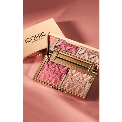 Image of ICONIC London Silk Glow Duo Rose