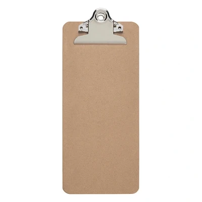 Image of MAUL Maulbill Clipboard 28 x 11.5 cm Wooden for Menu, Menu Cards, Drink Cards Sturdy Hanging Catering Accessories Wood
