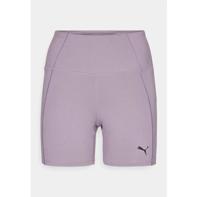 Image of Puma Studio Foundations Biker Leggings, Women&#039;s, Size: XS, Pale plum