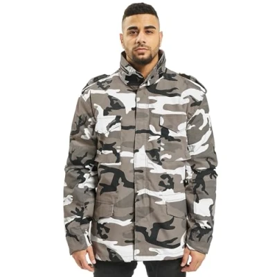 Image of Brandit Mfield Winter jacket, Men&#039;s, Size: Small, Snowcamo