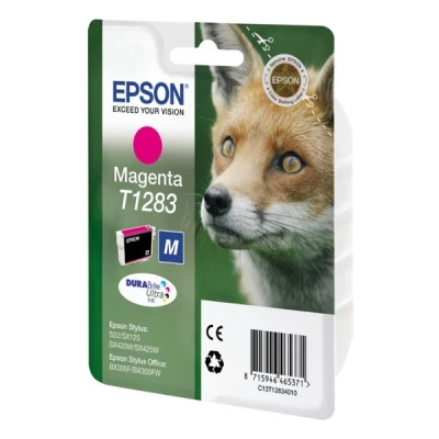 Image of Epson T1283 Magenta Fox Genuine, DURABrite Ultra Ink Cartridge