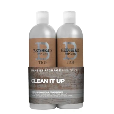 Image of TIGI B For Men Clean Up Tween Duo 2 x 750ml