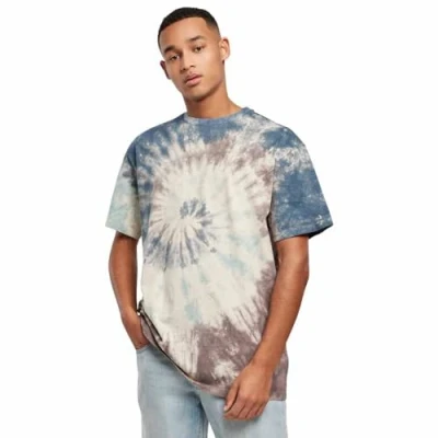 Image of Urban Classics Print Tshirt, Men&#039;s, Size: 4XL, Offwhite
