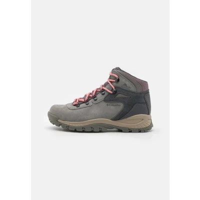 Image of Columbia Women&#039;s Newton Ridge Plus Wp Amped Mid Rise Trekking and Hiking Boots, Stratus Canyon Rose 2024, 10 UK