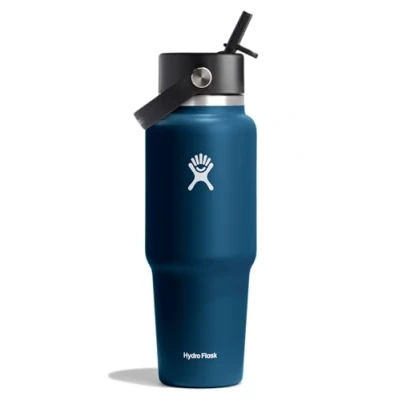 Image of Hydro Flask 32oz / 946ml Wide Mouth Travel bottle + Flex Straw Cap Water
