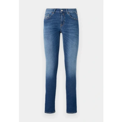 Image of Replay NEW LUZ Pants Jeans Skinny Fit, Women&#039;s, Size: 24x28, Dark blue