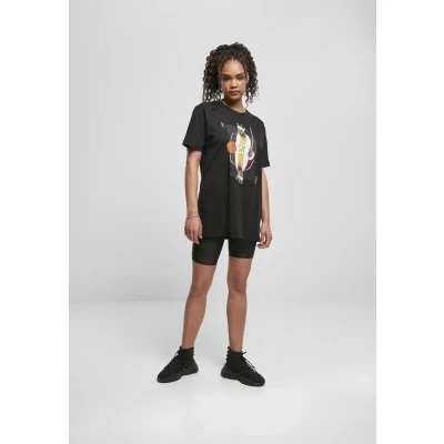 Image of Mister Tee KING James LA Print Tshirt, Women&#039;s, Size: XS, Black