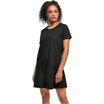 Image of Urban Classics Valance Jersey dress, Women&#039;s, Size: 4XL, Schwarz