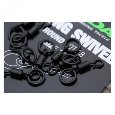 Image of Korda Quick Change Swivel Loop Fitting (8 pieces) Fishing swivels