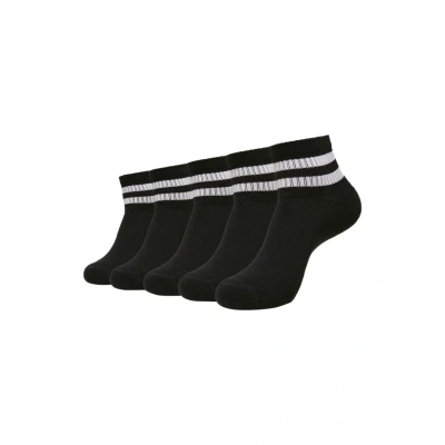 Image of Urban Classics 5 PACK Socks, Men&#039;s, Size: 2.5 5, Black
