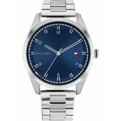 Image of Tommy Hilfiger Watch, Men&#039;s, Size: One Size, Silber