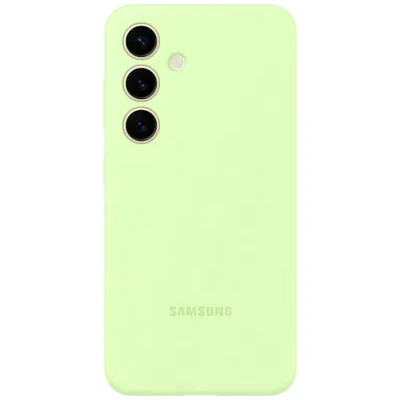 Image of Samsung Silicone Back Cover Green Galaxy S24